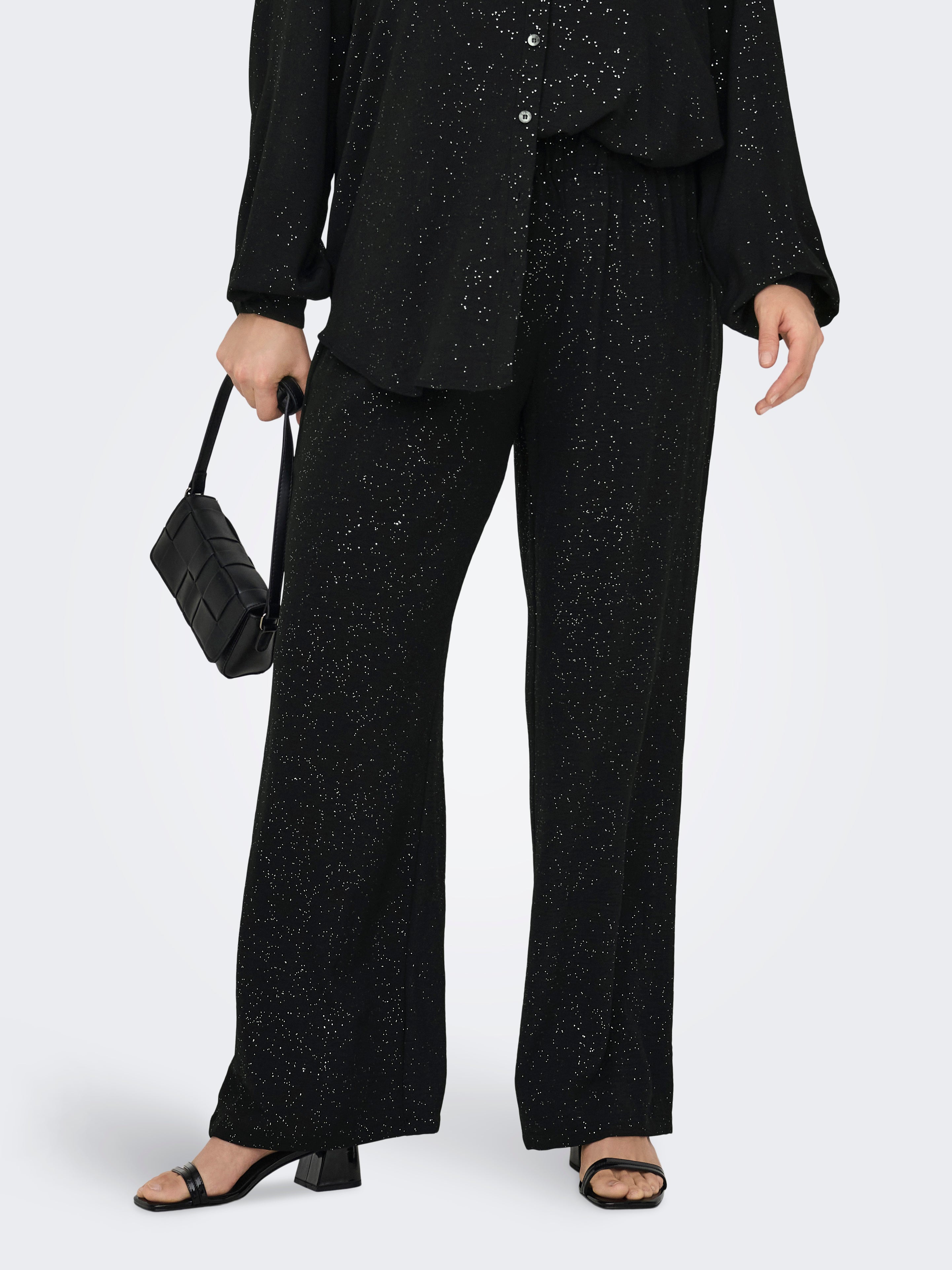 CARJOSEE Normal geschnitten Hose Black