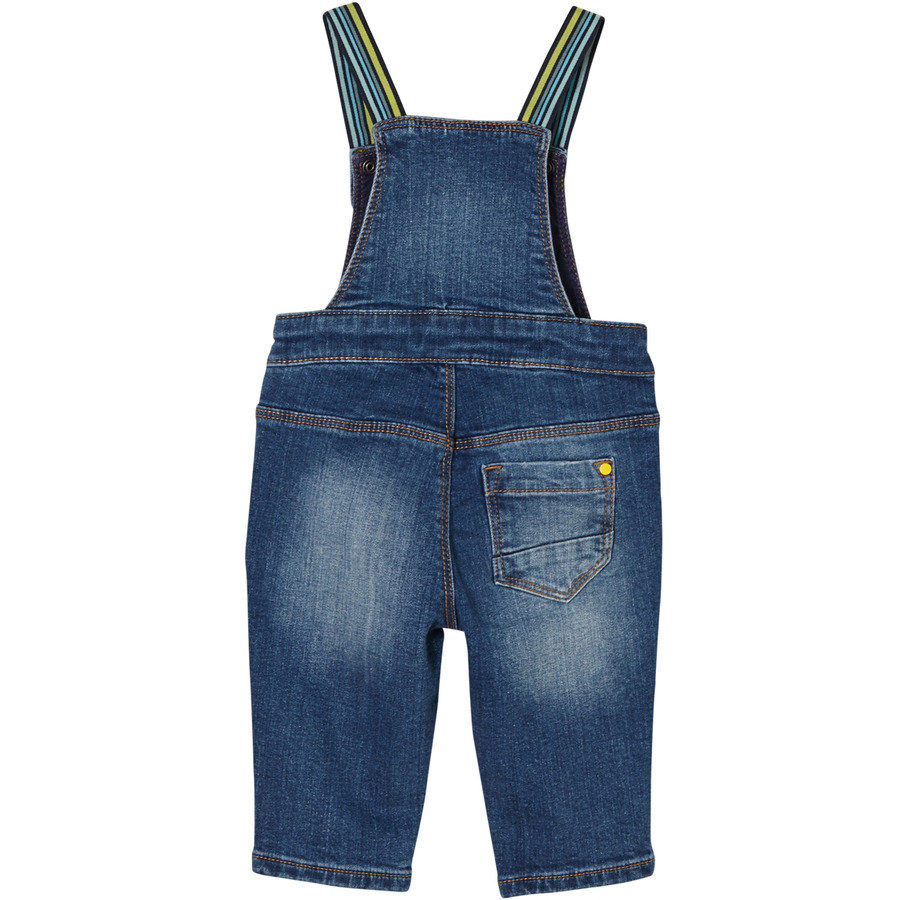 s.Oliver Jeanslatzhose blue stretched denim