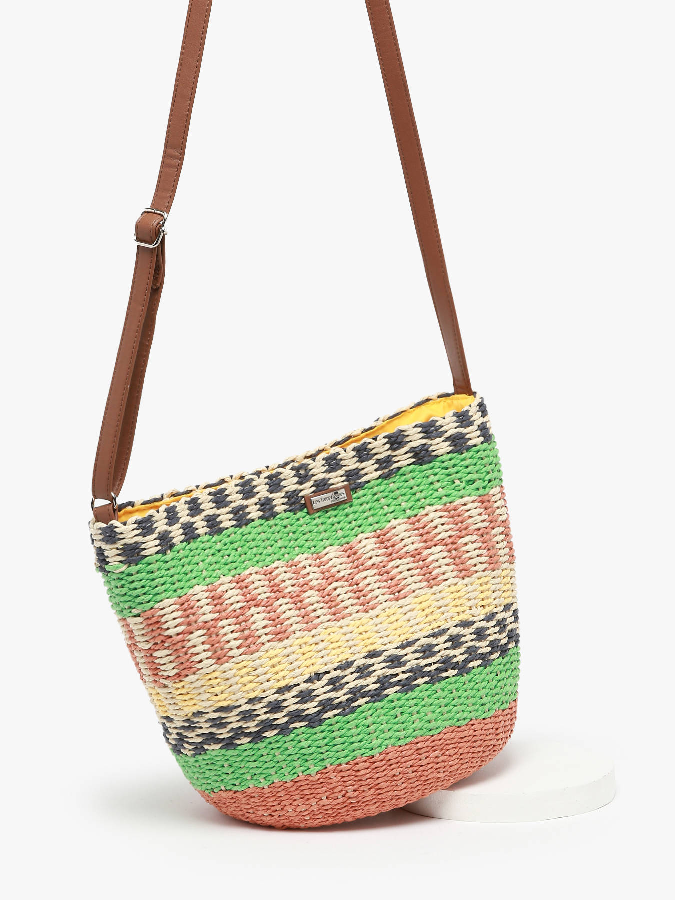 Sac bandoulire Buglas papier LES TROPEZIENNES