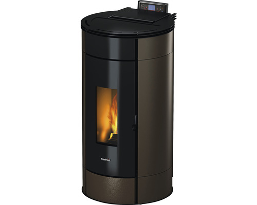 FreePoint Globe 10,5 kW Mocha pelletkachel