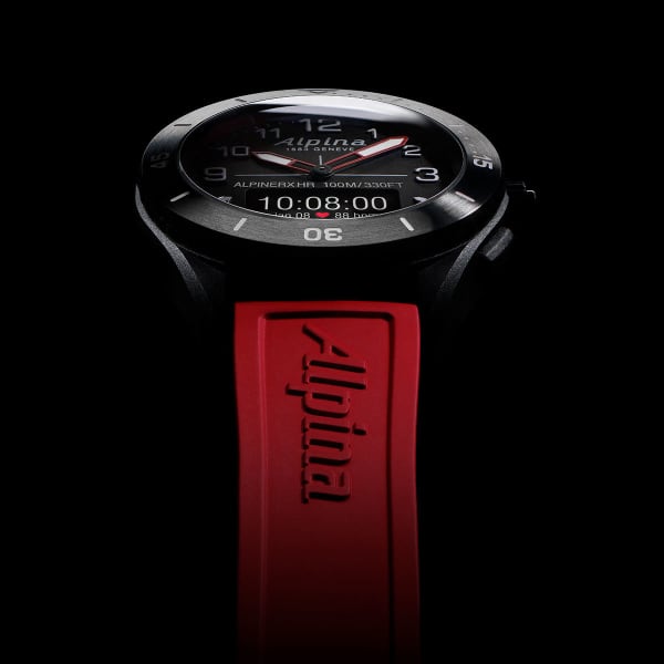 Montre outdoor ALPINA WATCHES ALPINERX BLACK/RED