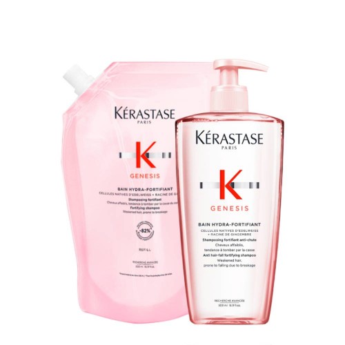 Kérastase Genesis Bain Hydra-Fortifiant 500ml   Recarga 500ml