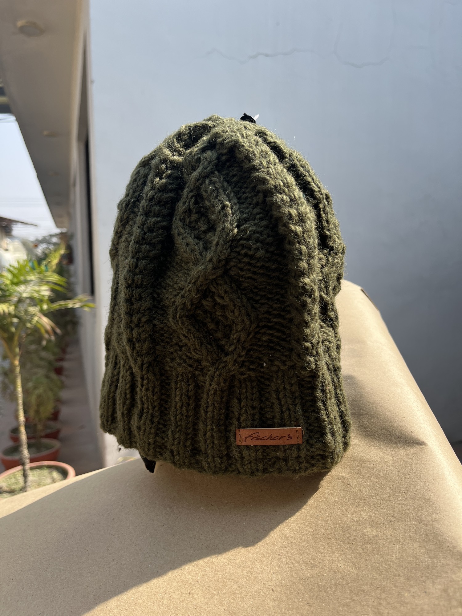 Strickmütze dunkelgrün günstig bestellen