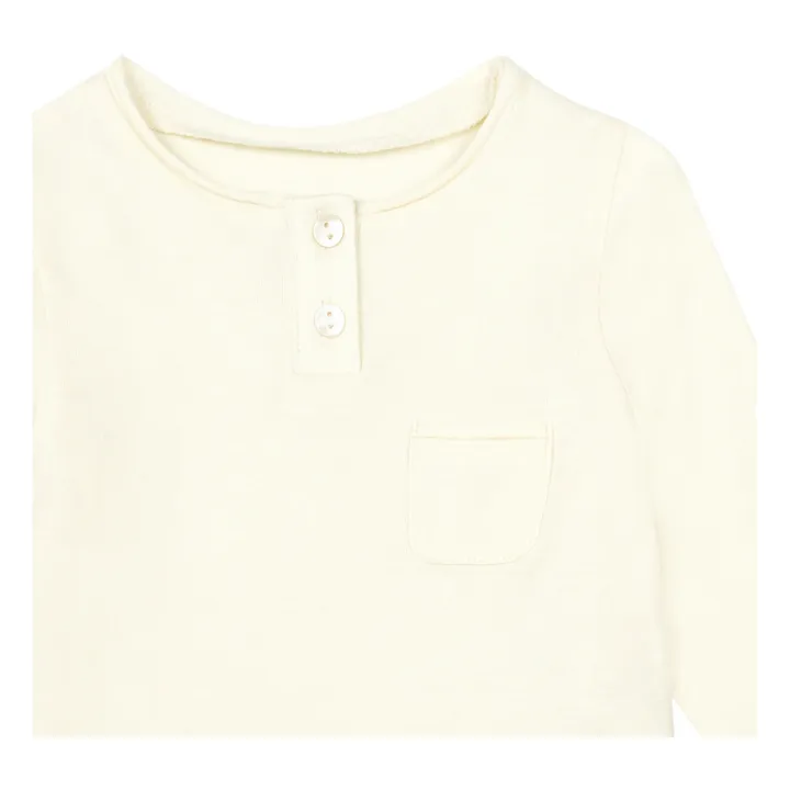 Minimalisma T-Shirt Lund Coton Bio | Blanc cassé