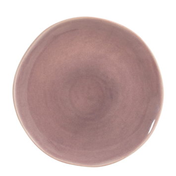 Dinerbord paars - h2,5xd27,5cm