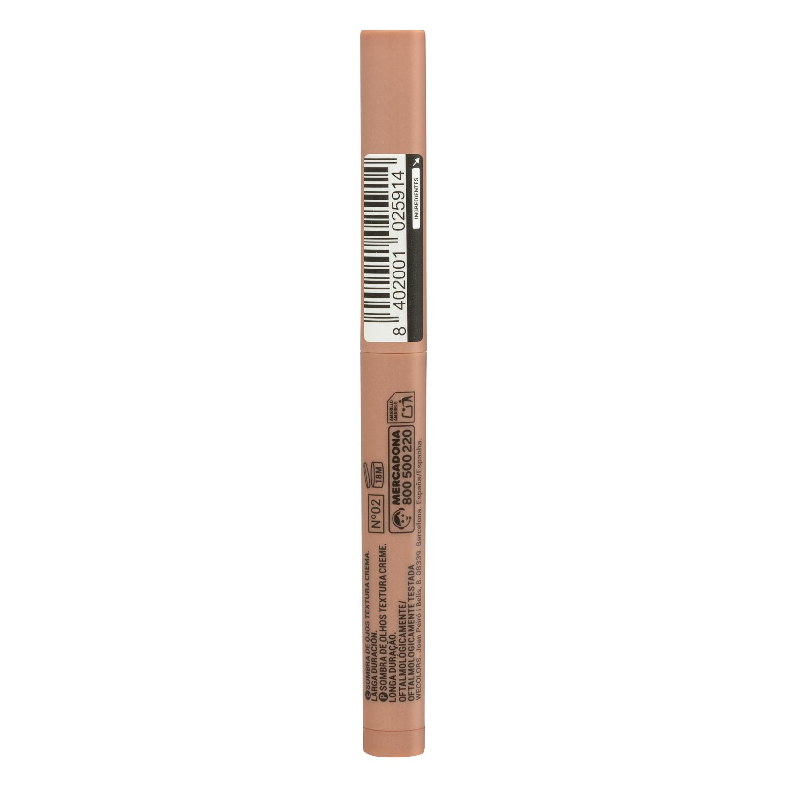 Fard à paupières multi-sticks longue tenue Deliplus 02 Rose