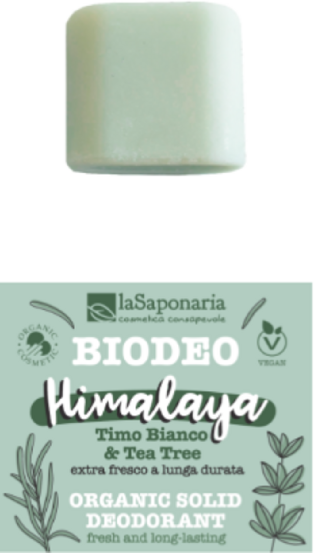 La Saponaria  BIODEO Himalaya Festes Deodorant, 40 ml