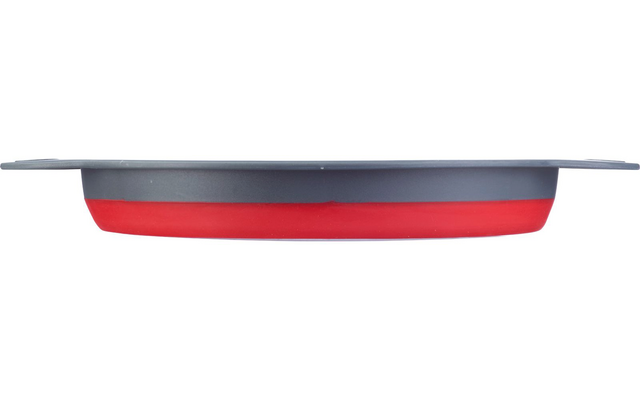 Westmark Seiher Maxi faltbar 22 cm rot/grau