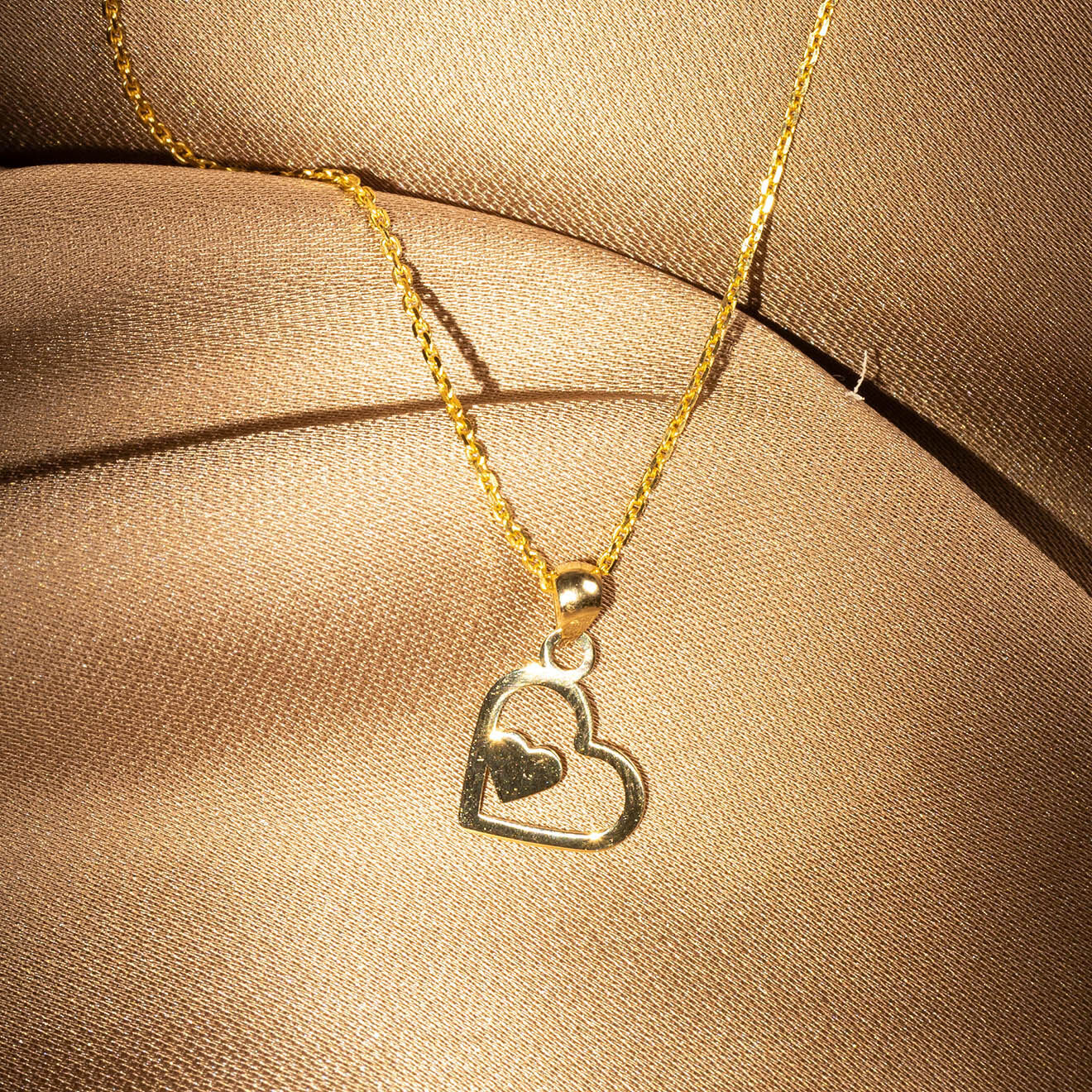 Instant d'Or Pendentif Coeur or jaune