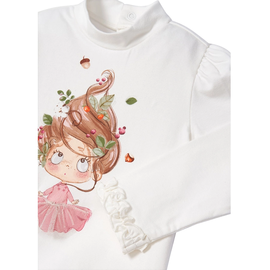 Mayoral Langarmshirt weiß