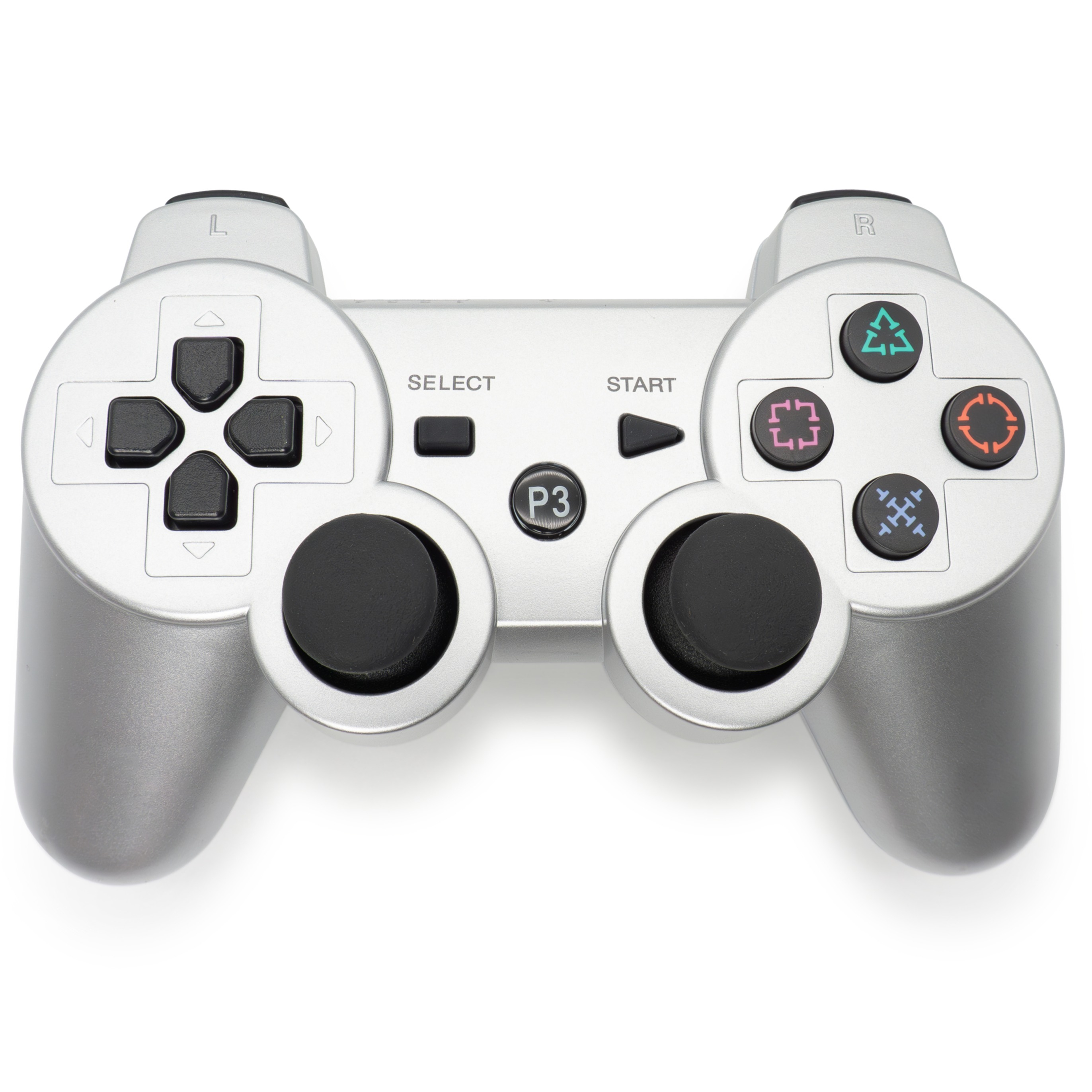 Doubleshock 3 Kabelloser Wireless Game Controller für Sony PlayStation PS3 - Silber