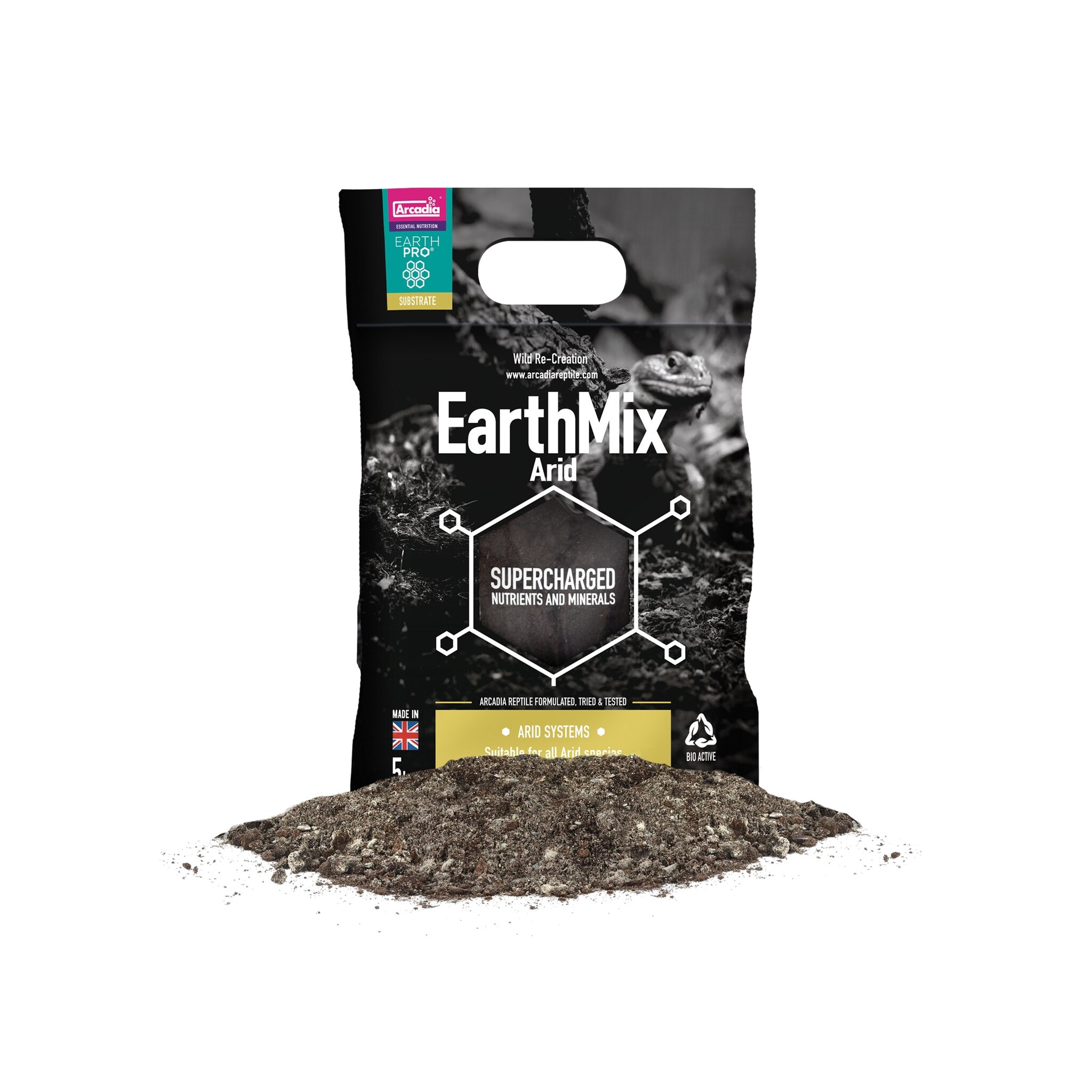 Arcadia Terrarium Substraat Earthmix Arid 5L