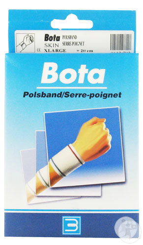 Bota Serre-Poignet Elastique Velcro Skin Extra Large +20cm 1 Pièce