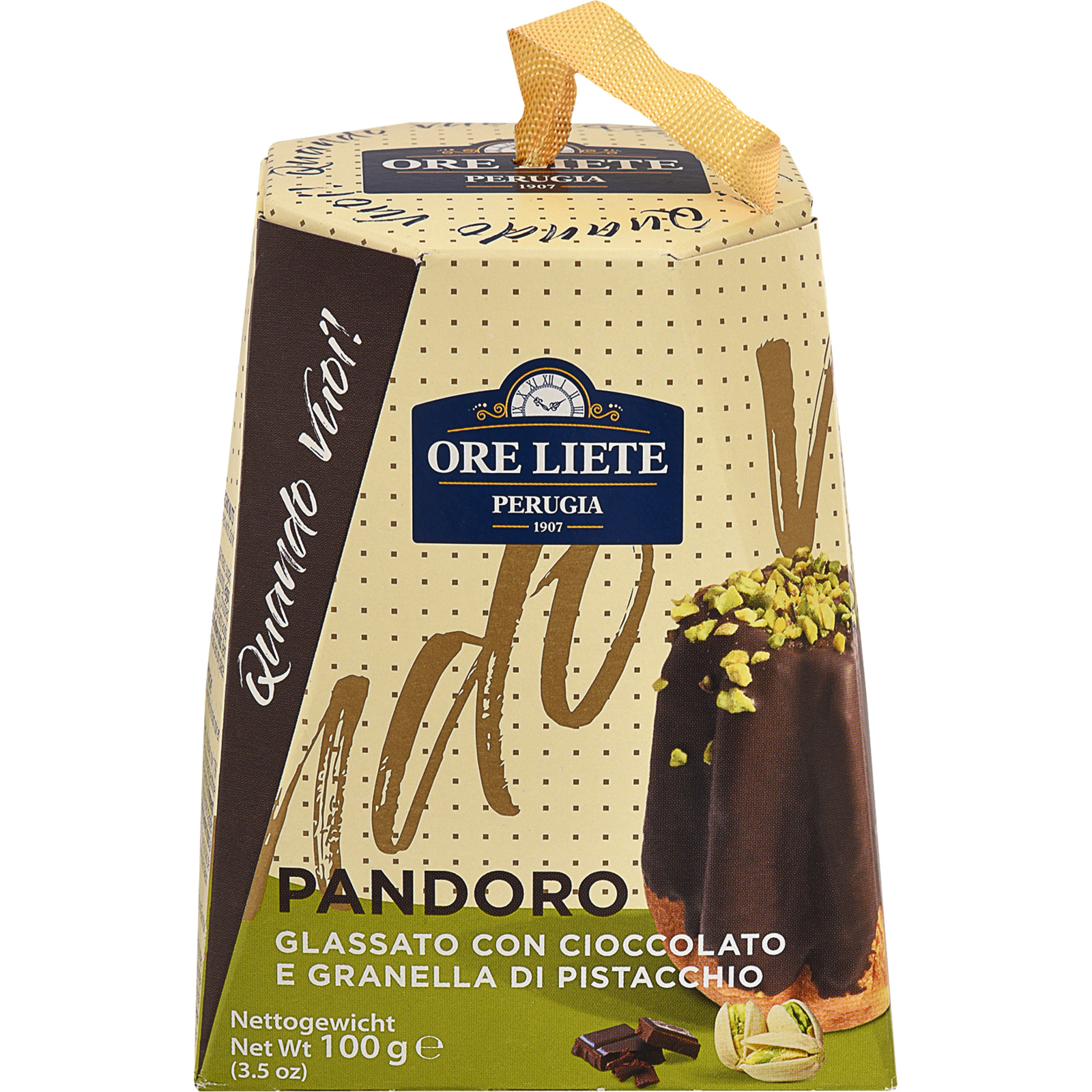 Ore Liete Pandoro con ciocc. Pist. 100g