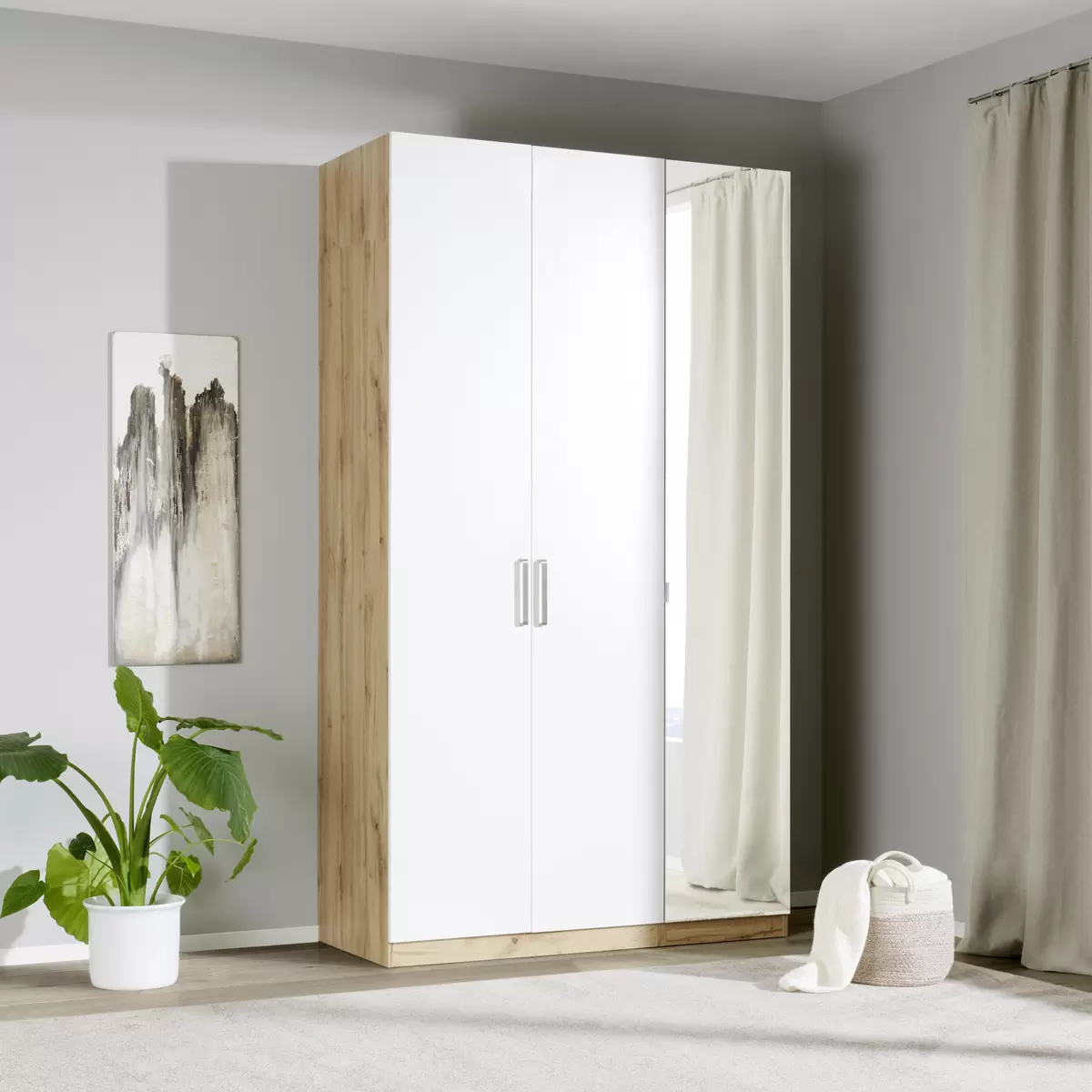 Schrankgriff Unit Grau