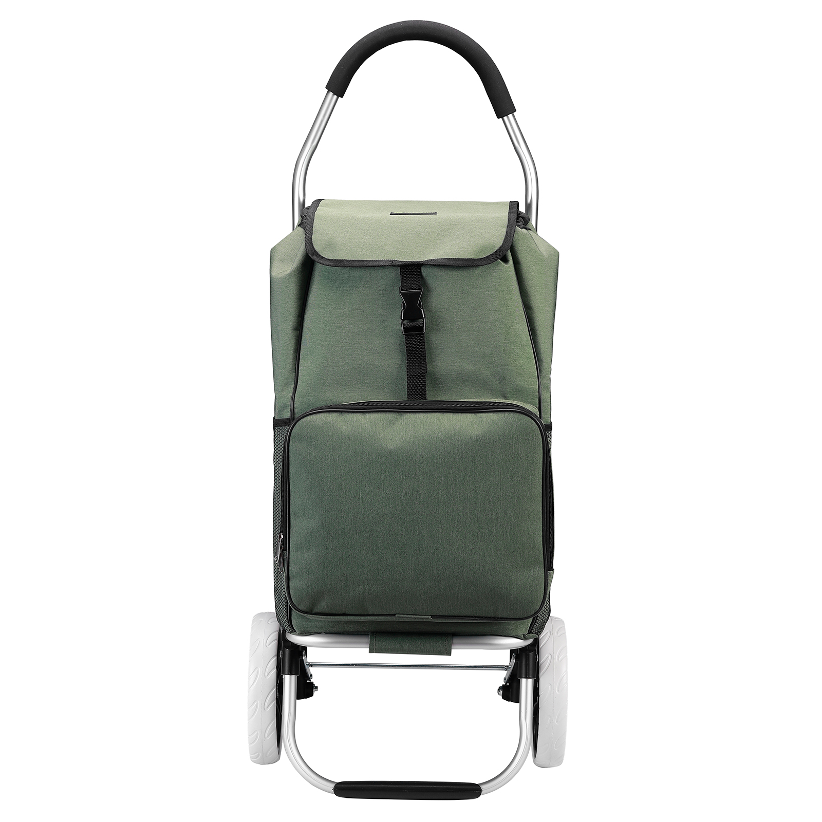 Packaway 45 liter boodschappentrolley met koelvak - Green