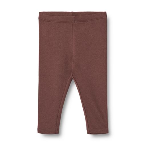 Wheat Maddy Baby Rib Leggings, Eggplant, 92 cm