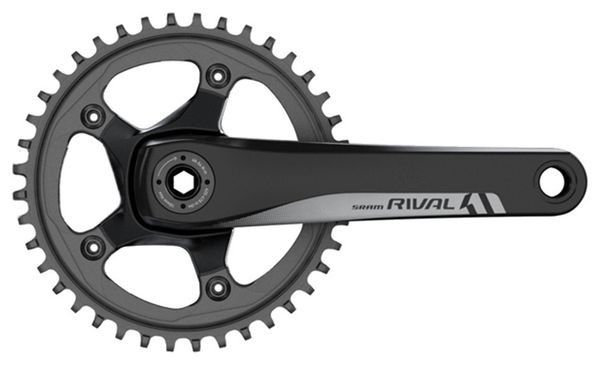 SRAM Pédalier RIVAL1 BB30 (Boitier Non inclus) 42Dents Noir