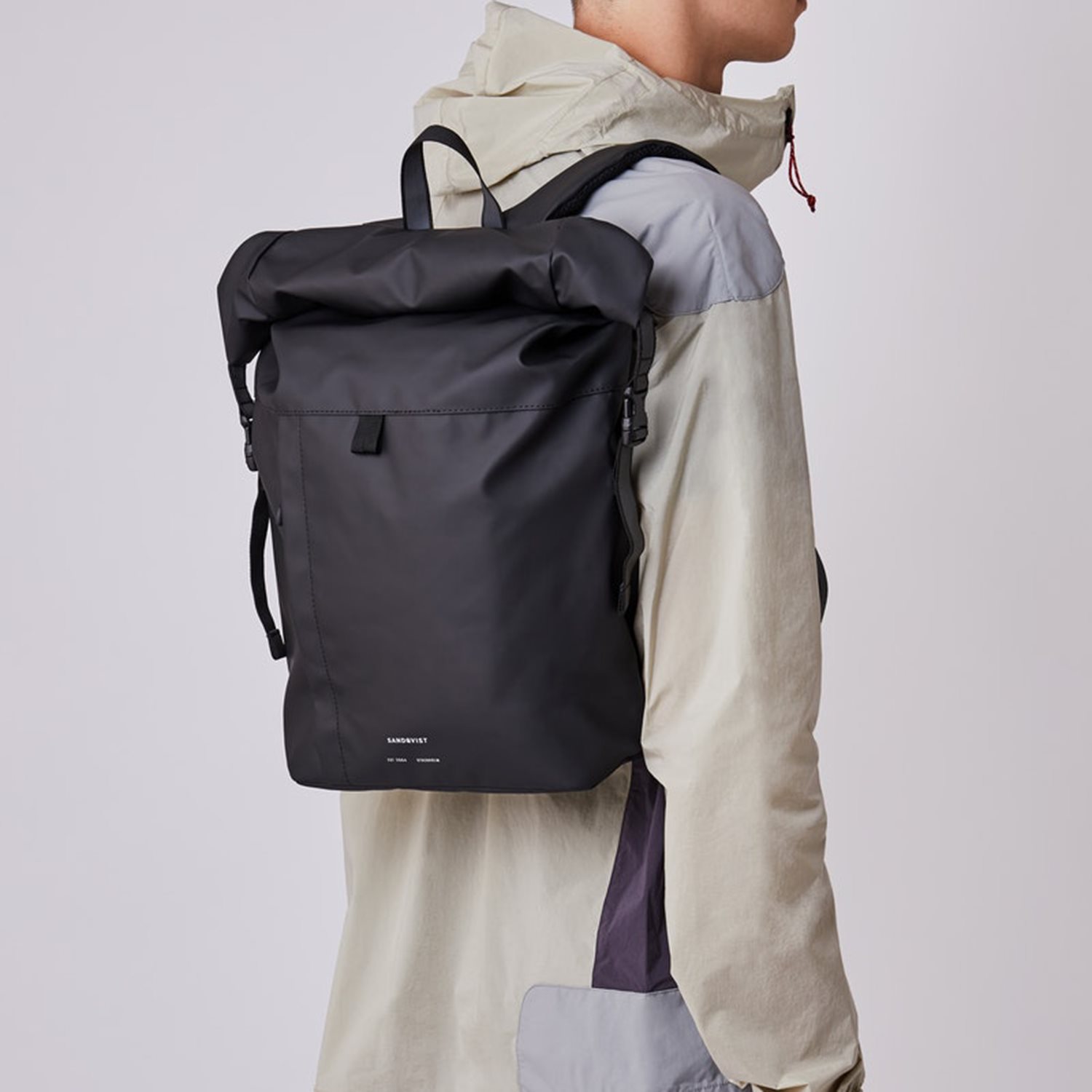 Sandqvist Konrad Backpack black