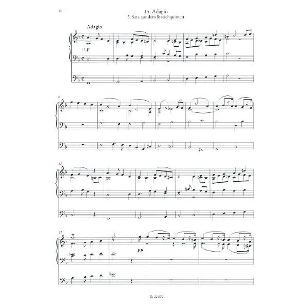 Doblinger Musikverlag Anton Bruckner für Orgel