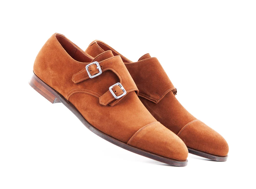 CROCKETT AND JONES - REPTON SUEDE POLOBROWN