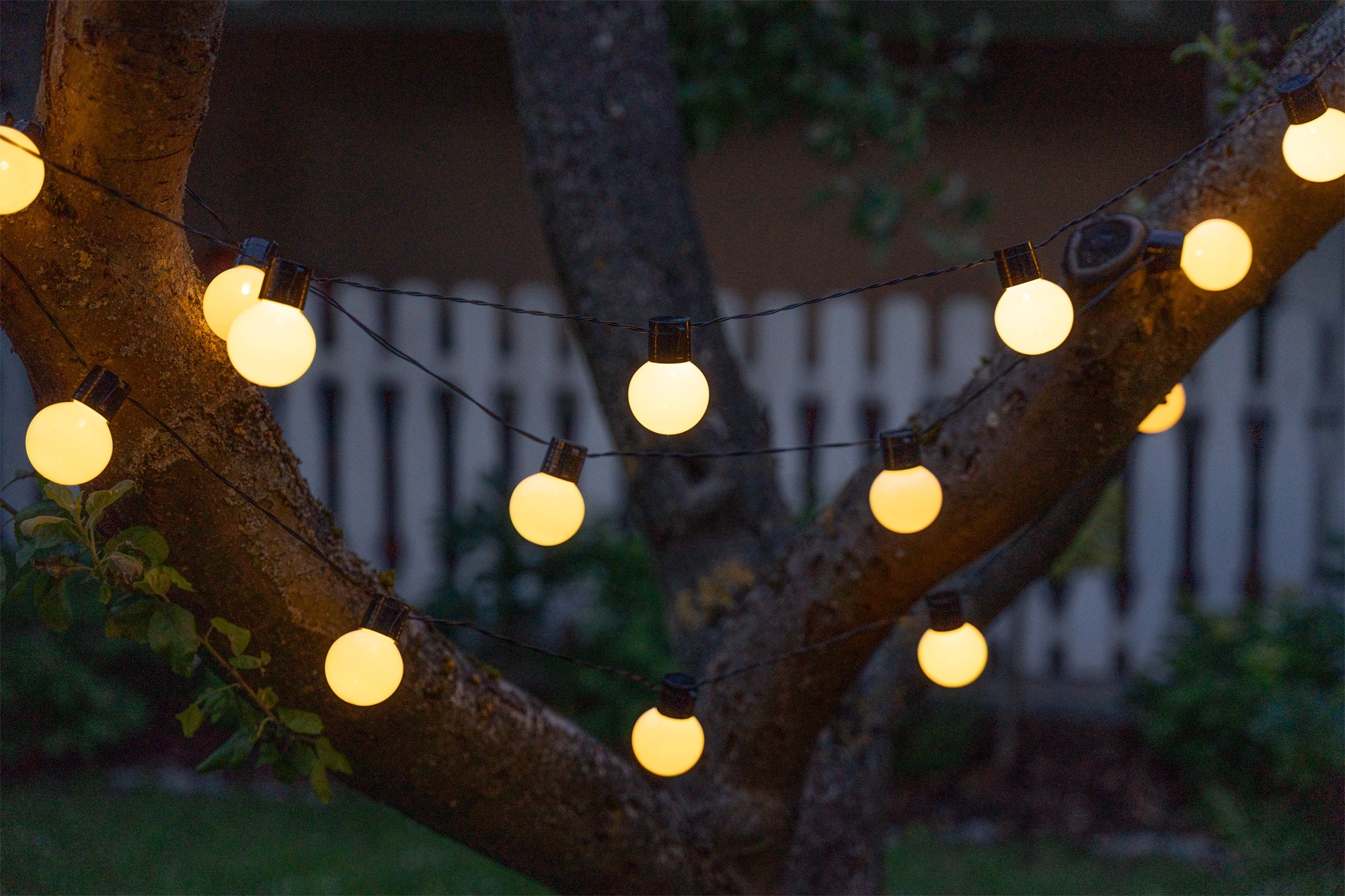 Berger Balls Solar Lichterkette 20 LED Kugeln (Länge 7 m)