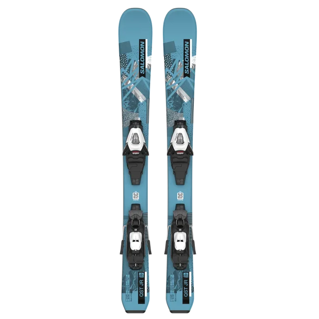 QST XS (and C5)  Junior - All Mountain-Ski-Set für Kids Blue/Grey