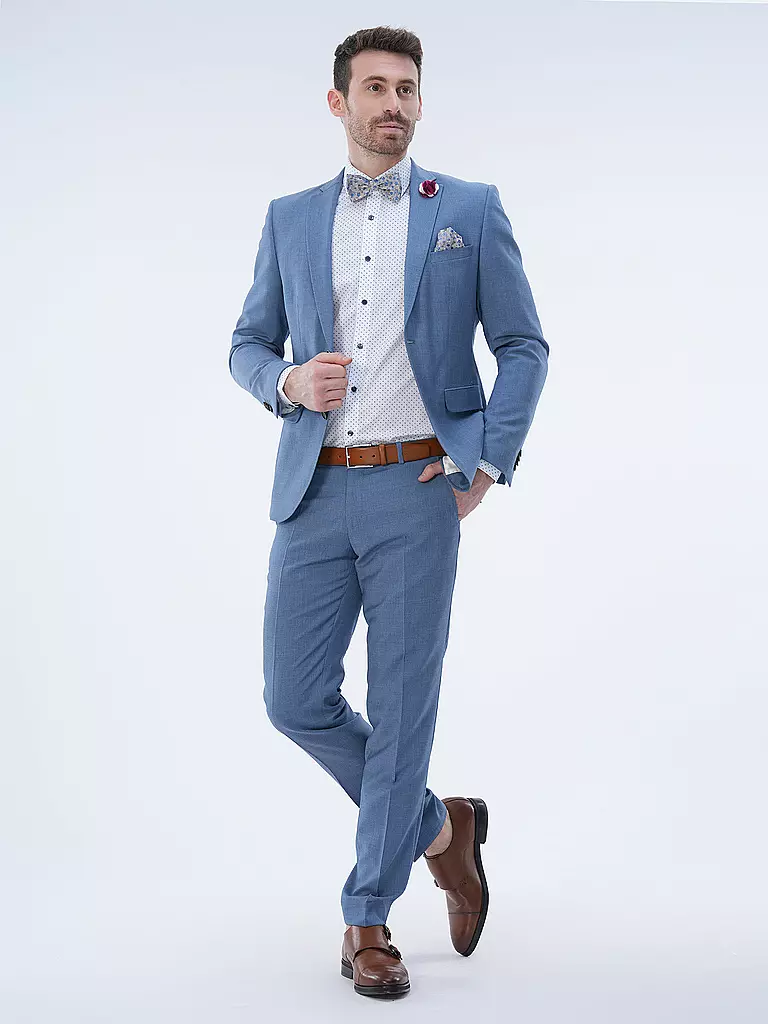 CG - CLUB OF GENTS Sakko Slim Fit PATRICK hellblau