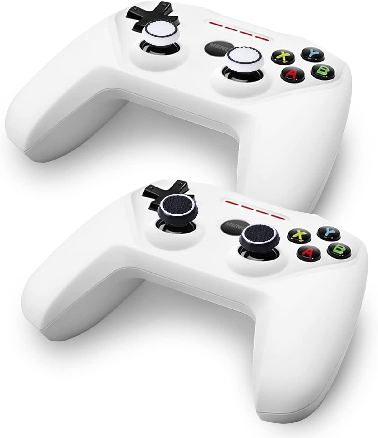 (20er Set) Joystick Thumbstick Anti-Rutsch Silikon Grip Kappen für PS5 / PS4 / PS3 / Xbox Series X/S / Xbox One / Xbox360 / Switch Pro Controller
