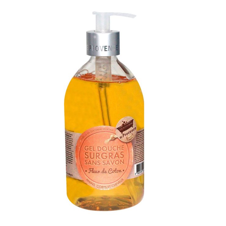 Gel douche surgras 500ml Fleur de coton