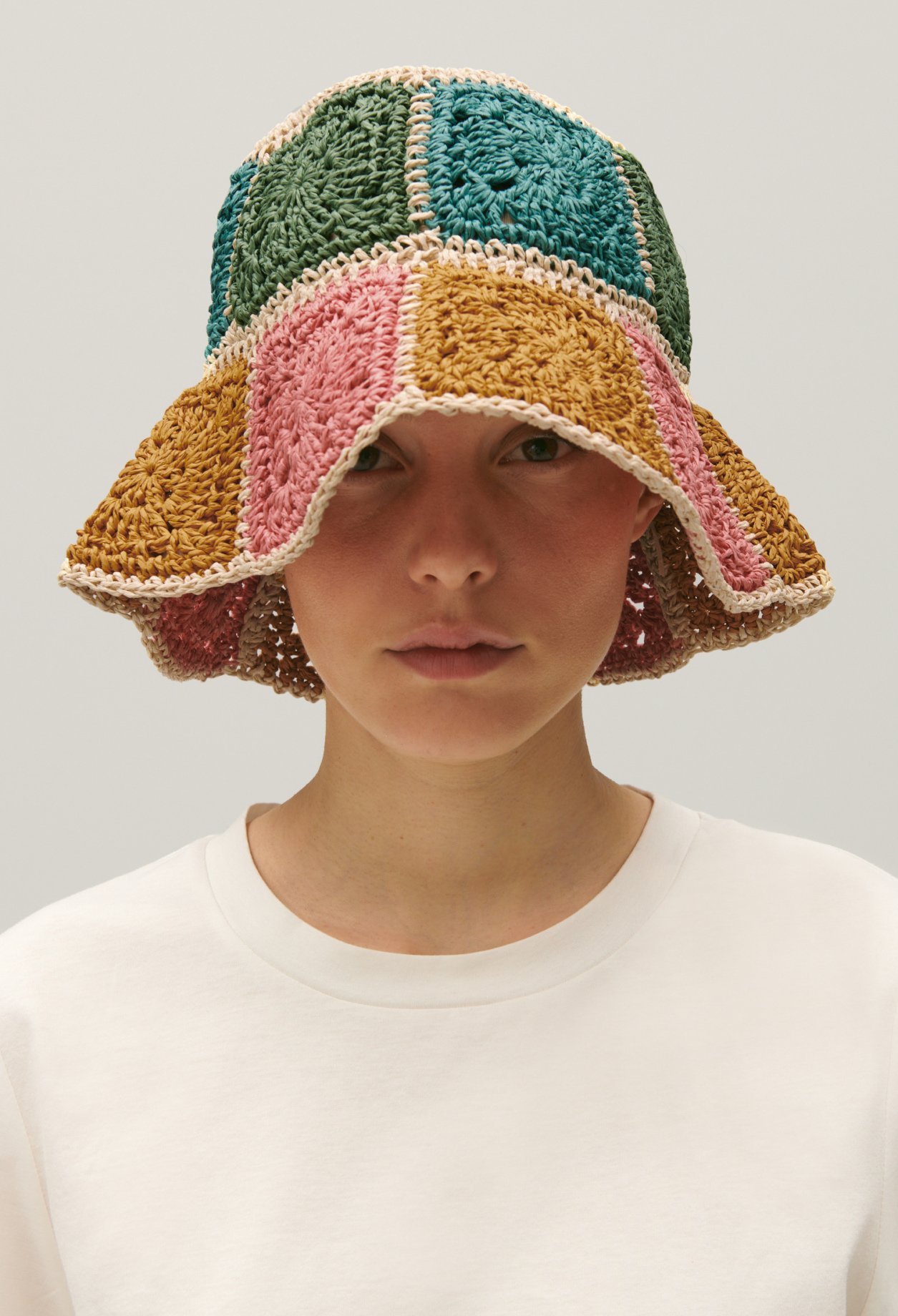 Bob tresse multicolore