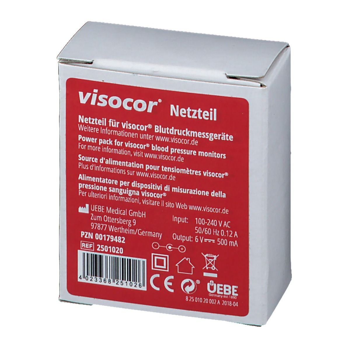 visocor® Om Netzteil Typ A1