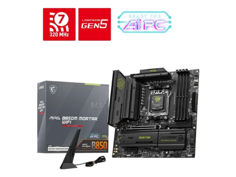 MSI 7E61-001R mATX-hovedkort - AM5 (7E61-001R)