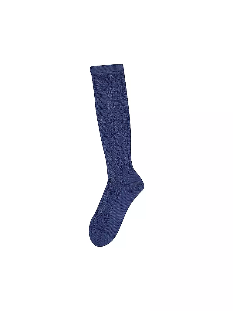 LUISE STEINER Kniestrümpfe see blau