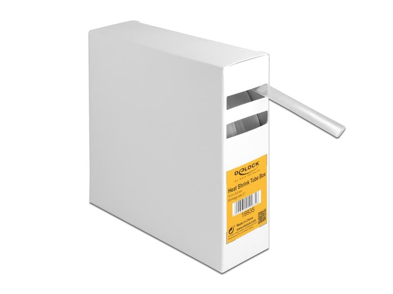 Delock Schrumpfschlauch 10 m x 9.5 mm Transparent Delock Schrumpfschlauch Box 10 m x 9.5 mm transparent
