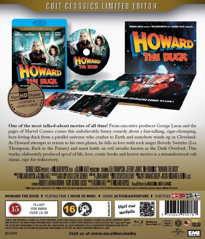 Howard The Duck - Blu-Ray