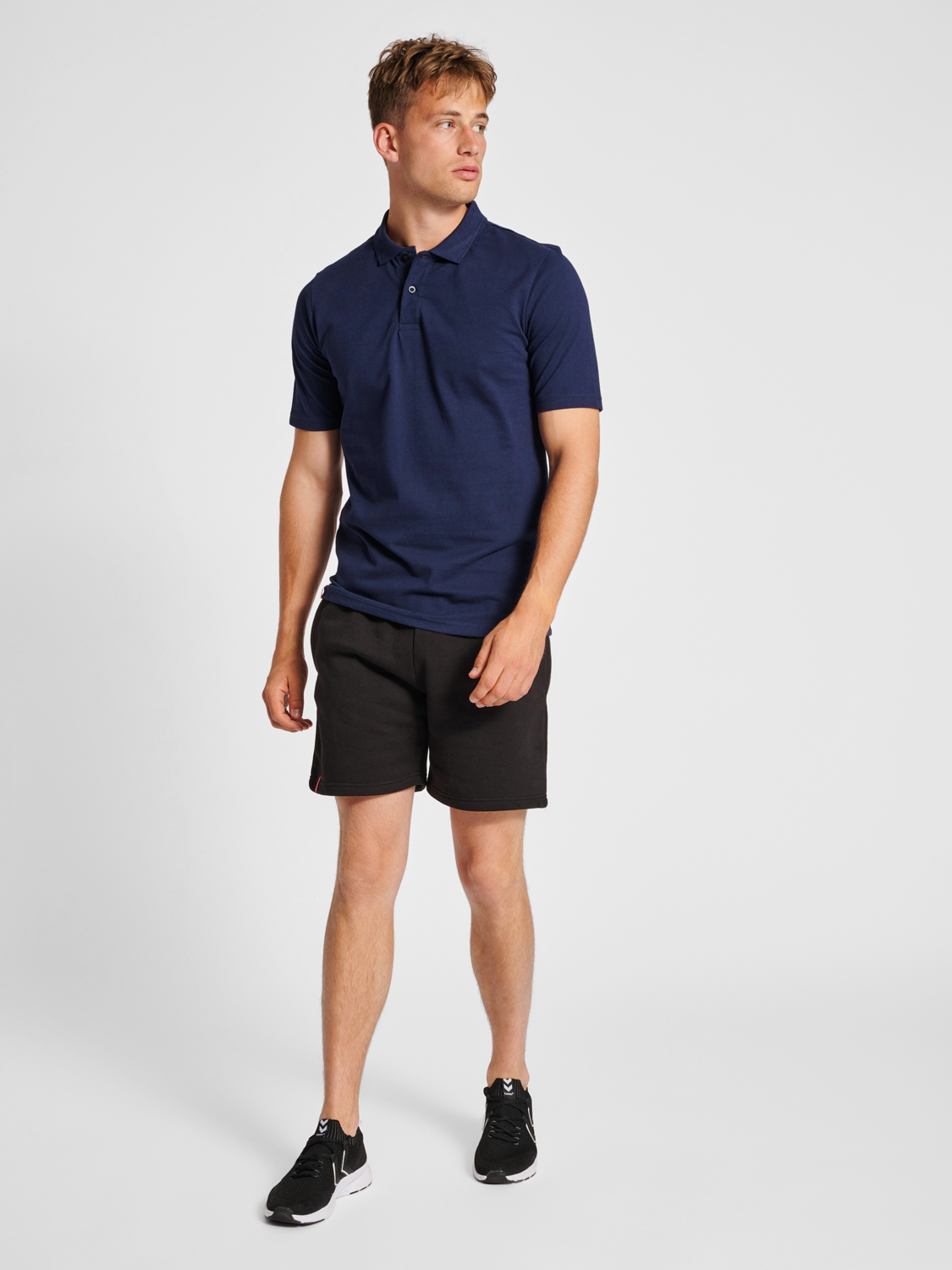 hmlRED CLASSIC POLO