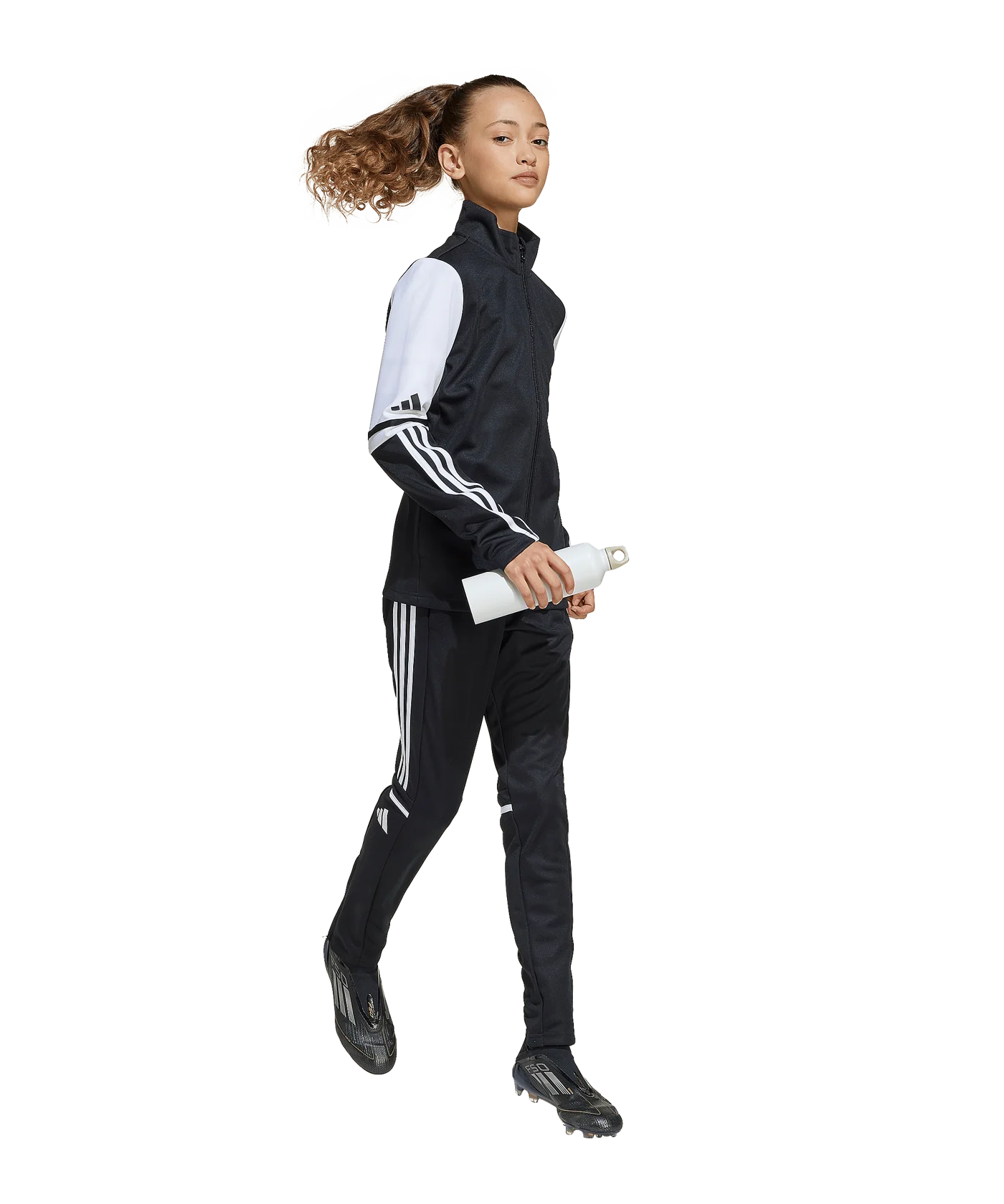 adidas Squadra 25 Trainingsjacke Kids Schwarz
