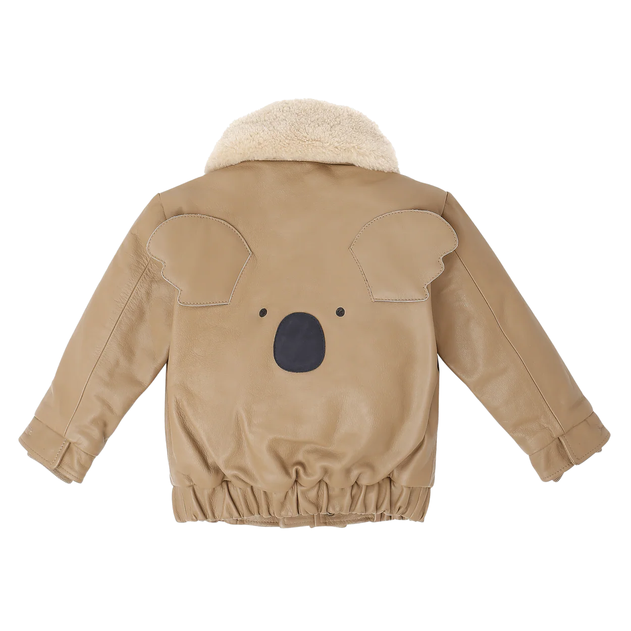 Yuki Leather Jacket | Koala | Nutmeg Leather