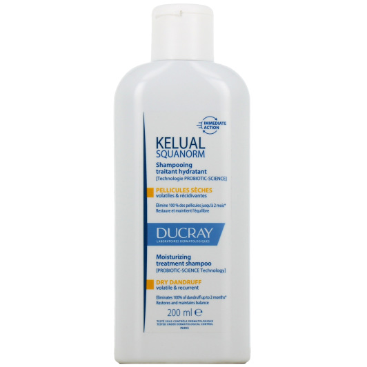 Shampooing traitant hydratant pellicules sèches Ducray Squanorm