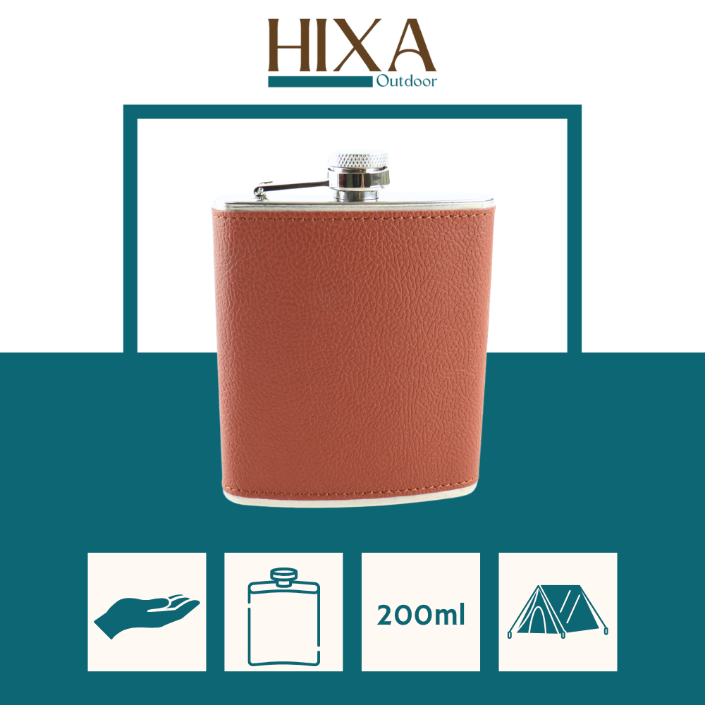 Orange85 Flacon 224 ml heupfles - Brown