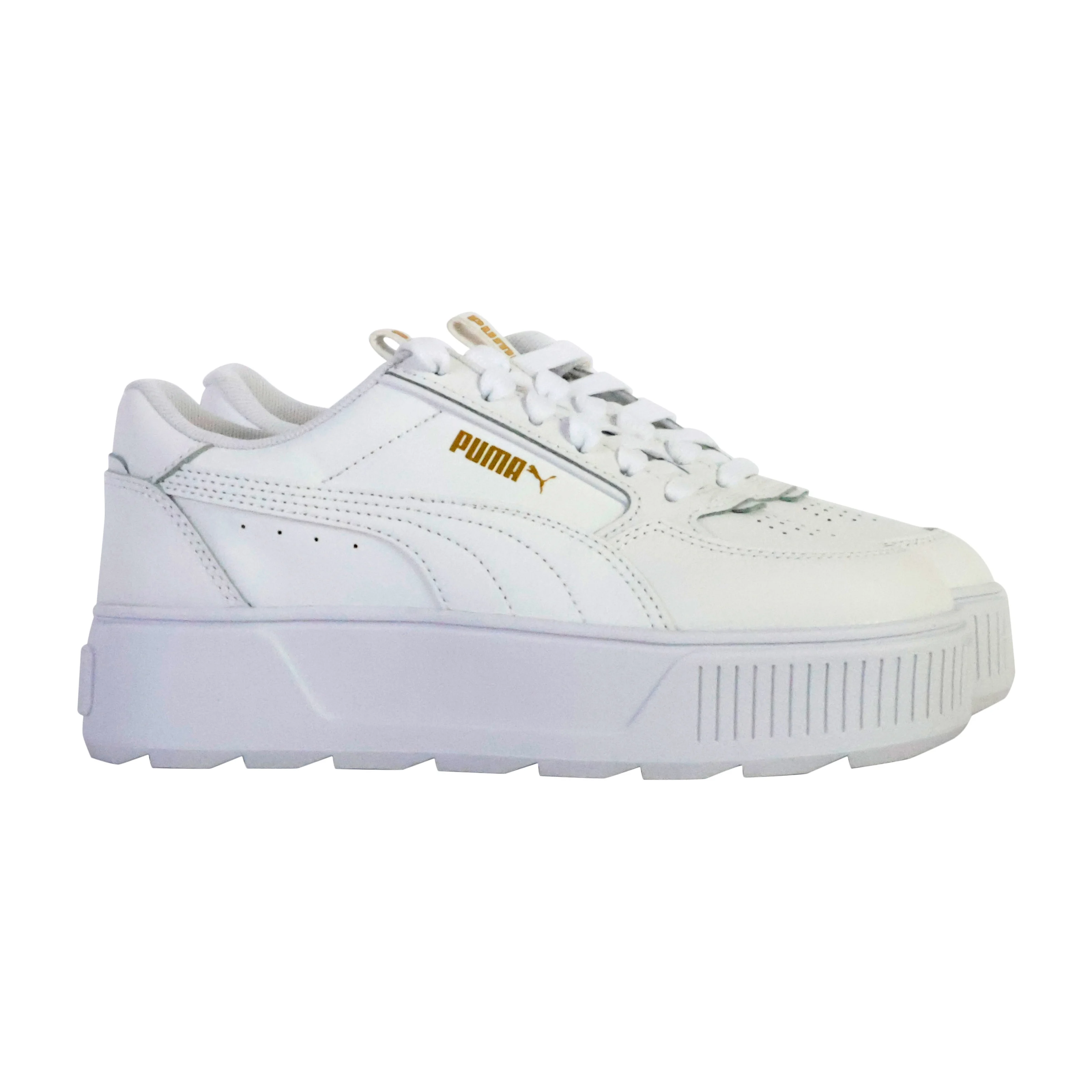 Basket basse cuirkarmen rebelle | Blanc