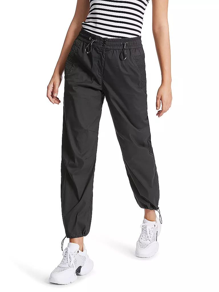 MARC CAIN Hose Jogging Fit WELBY schwarz