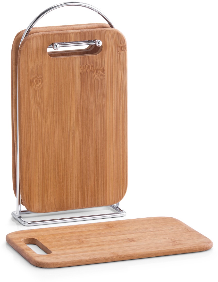 Zeller Present Frühstücksbrett »Bamboo« aus hochwertigem Bambus