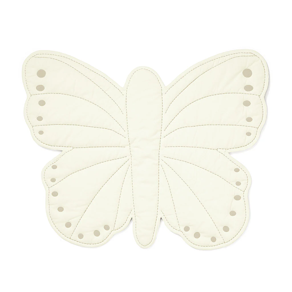 Sommerfugl legetæppe - OCS Off-white
