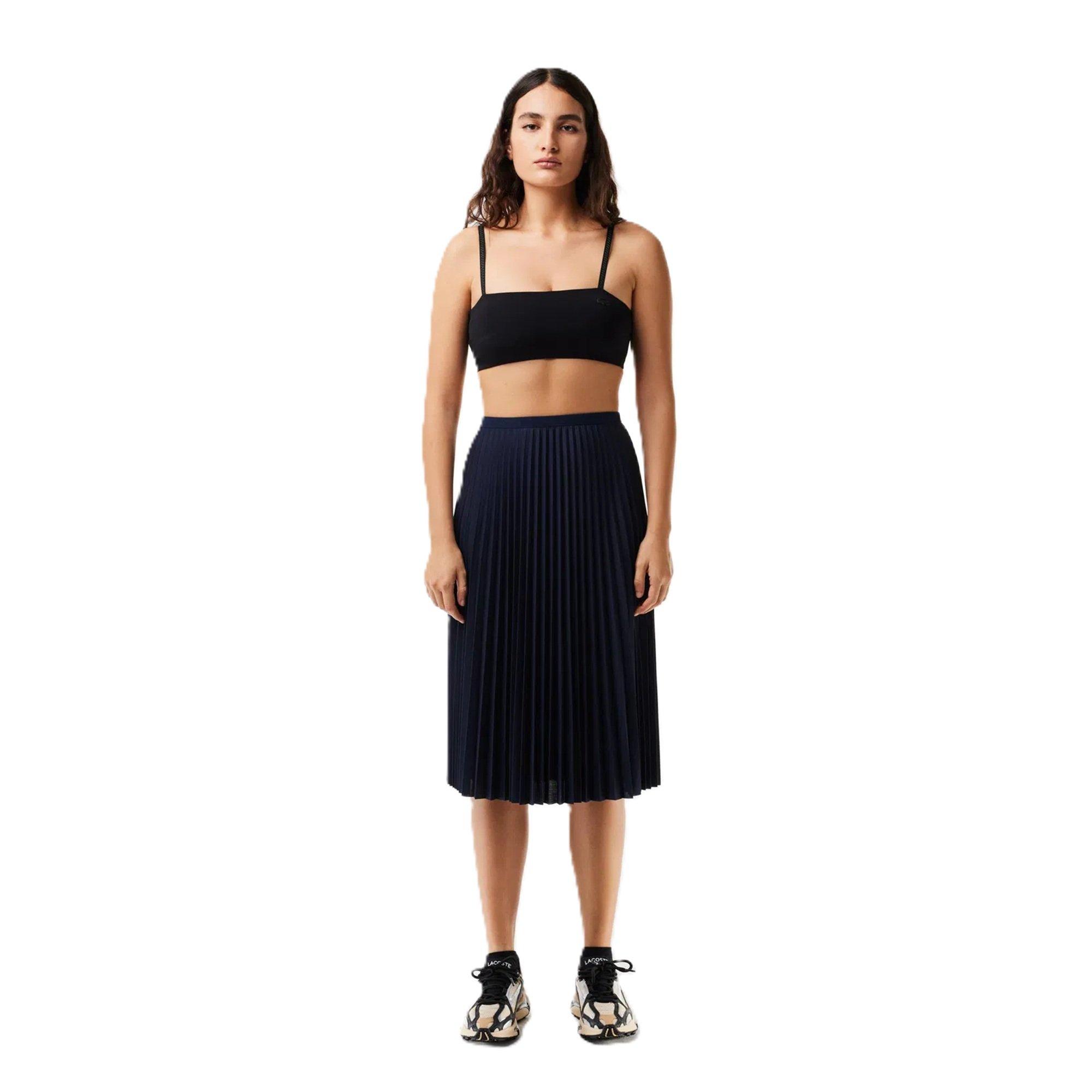 Lacoste Long Pleated Skirt