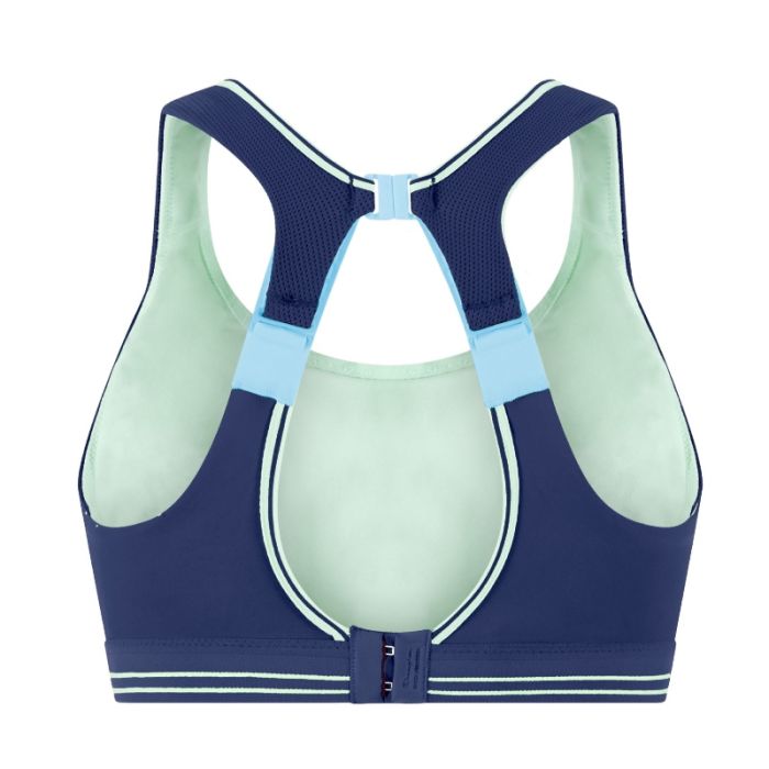 Shock Absorber Dame BH Ultimate Run Bra Blå