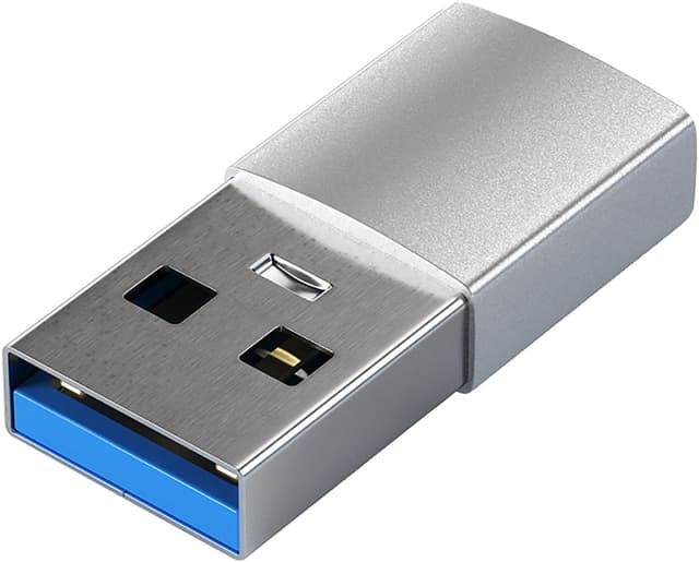 Satechi USB-C til USB-A-adapter (sølv)