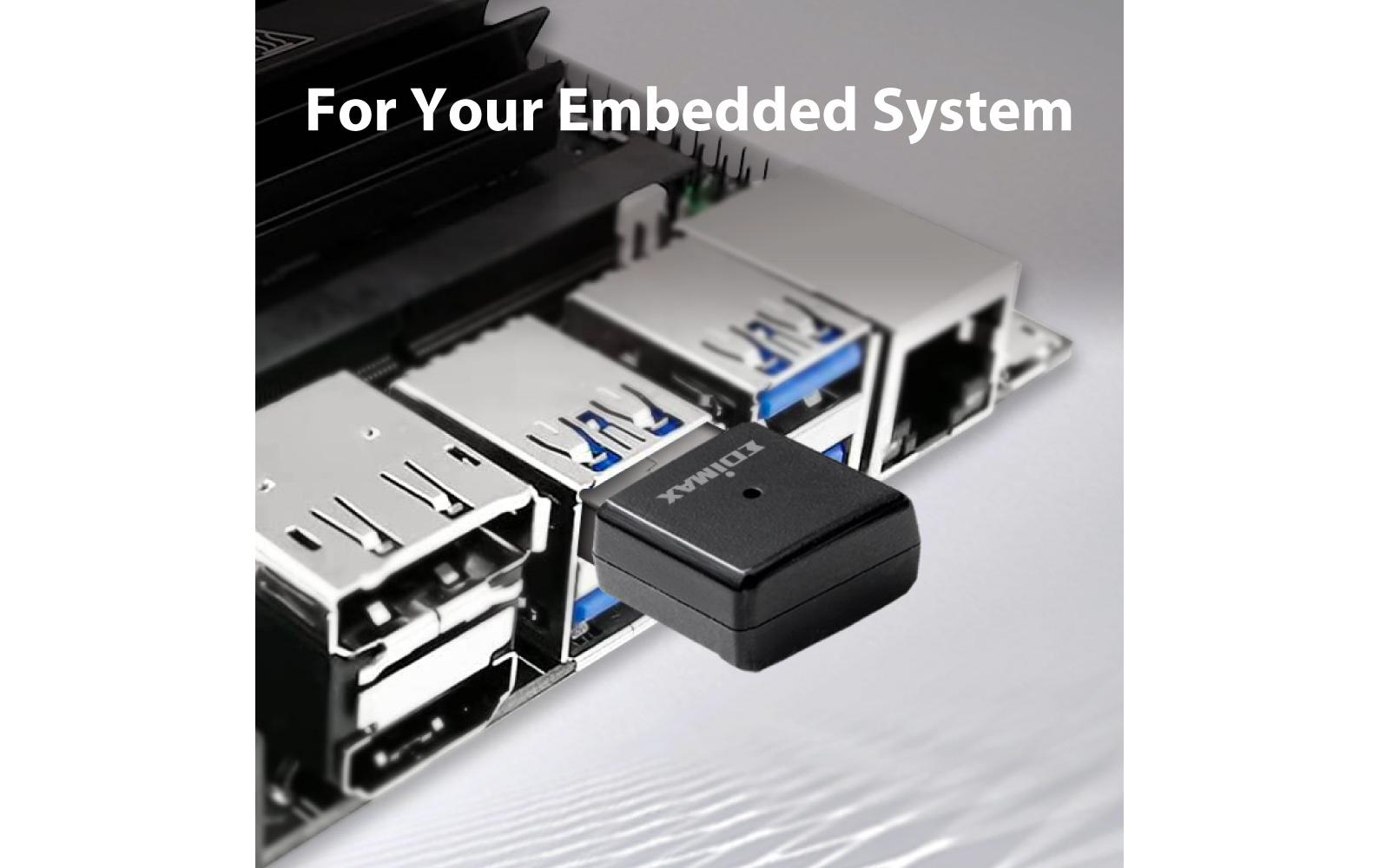 WLAN-AC USB-Stick IEW-7811UTC Industrial<br>Industrieller AC650 Wi-Fi 5 Dualband-USB-Stick