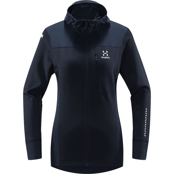 Veste polaire ski rando HAGLÖFS L.I.M MID MULTI HOOD W TARN BLUE